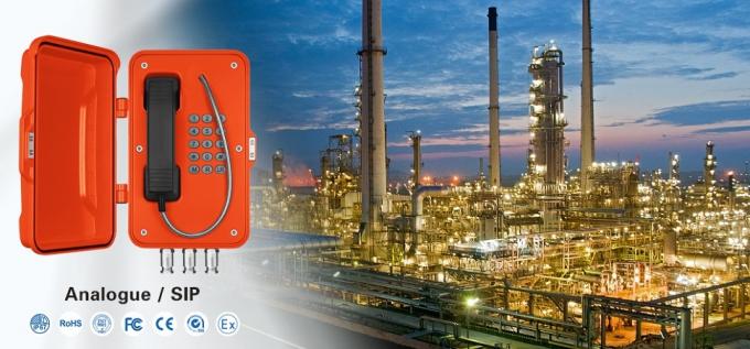 Ruwe Industriële Explosiebestendige Telefoon voor Gevaarlijke Gebieden/Krachtcentrale