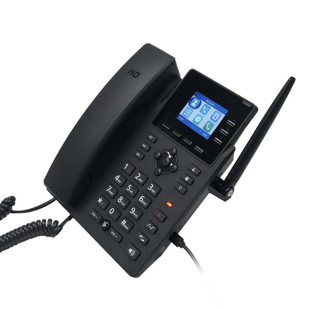 De Draadloze Telefoon van WiFi, 4G Vaste Landline het Bureautelefoon van het SLOKJEnetwerk
