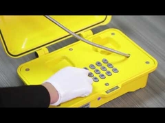 SOS Industriële Weerbestendige Telefoon Buiten met Volledig Toetsenbord in OEM