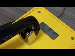 Waterdichte industriële waterdichte telefoon met LCD-scherm