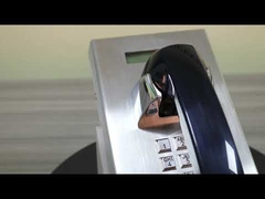 Handset Vandaalbestendige Telefoon Waterdicht RVS Met LCD Scherm