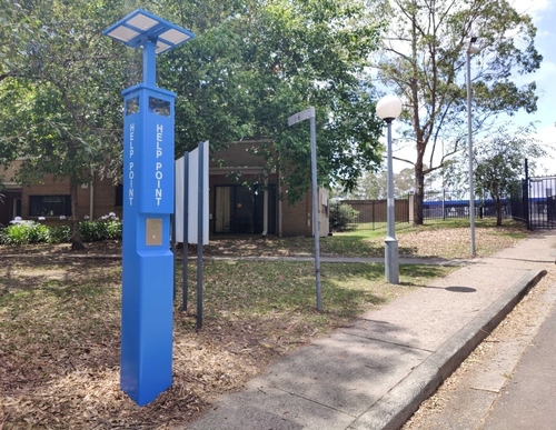 Het laatste nieuws van het bedrijf over Jr321-Sc-SP Noodsituatietelefoon die in Australische Universitaire Campus wordt geïnstalleerd