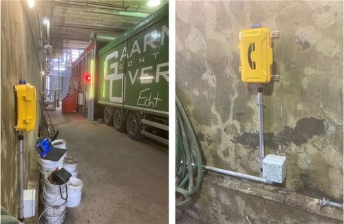 Het laatste nieuws van het bedrijf over JR waterdichte die Telefoon in een Papierfabriek in Osnaburuk, Duitsland wordt geïnstalleerd