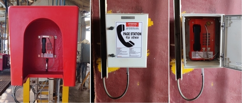Het laatste nieuws van het bedrijf over (ONGC) Indiase olieproject installeert explosiebestendige telefoons