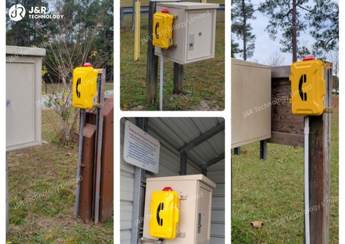 Laatste bedrijfsblogs J&R JR101-FK-L waterdichte industriële telefoons met succes geïnstalleerd in een Amerikaanse productiefaciliteit