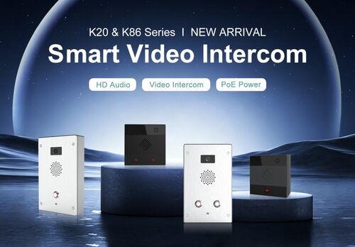 Laatste bedrijfsblogs Nieuwe productlancering K20 & K86 IP Video Intercom Terminals Officiële release