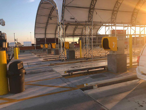 Het laatste nieuws van het bedrijf over J&R geluiddichte telefoonkap voor Florida havenproject in de VS.