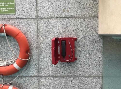 Het laatste nieuws van het bedrijf over Onze JR101-CB noodtelefoon werd geïnstalleerd in het Hilton Hotel in Peru