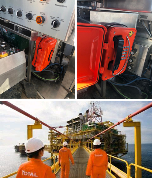 Het laatste nieuws van het bedrijf over J&R ATEX-gecertificeerde explosieveilige telefoon geïnstalleerd op het Kuwait Onshore Rigs Project!