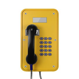Waterdichte Industriële Analoge Telefoon Corrosiebestendig met LCD Vertoning