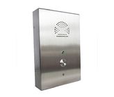 Anti Vandal Emergency Call Box / SOS Stainless Steel Intercom For Elevators