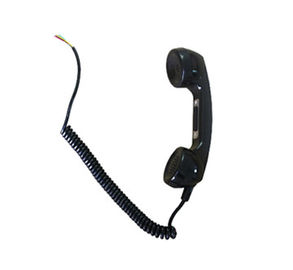 Goede prijs. Anti-Vandale Black Phone Handset met Schakelaar voor gevangenis telefoon online