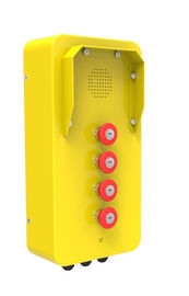 Rugged Waterproof Emergency Phone Marine Intercom Anti Moisture For Shipboard