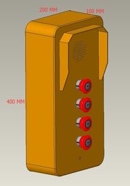 Rugged Waterproof Emergency Phone Marine Intercom Anti Moisture For Shipboard