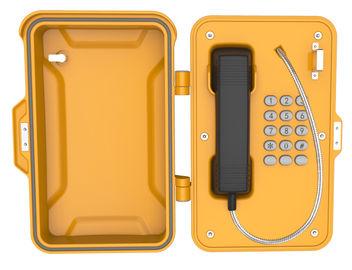 Goede prijs. Stofdichte industriële weerbestendige telefoon, sluitbare noodgeval industriële muur telefoon doos online