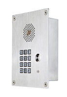 Waterproof Clean Room Telephone / Hands Free Intercom With Embedded Installation