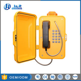 Goede prijs. Spoorweg industriële weerbestendige telefoon Aluminium weerbestendige behuizing met alarmlamp online
