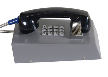 Correctional Public Inmate Vandal Resistant Telephone With Cold Rolled Steel Material