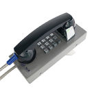 Vandal Proof Prison Telephone Full Rugged Keypad Wall Mounting With 2 Years Warranty