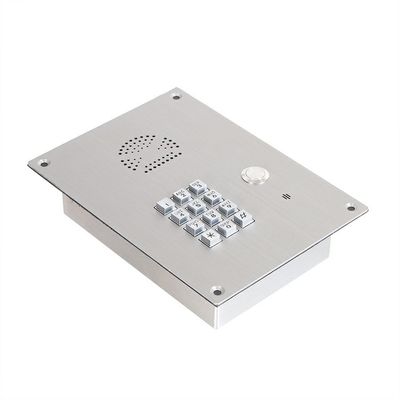 Full Keypad Emergency Lab Intercom Analog SIP GSM Emergency Hands Free Intercom