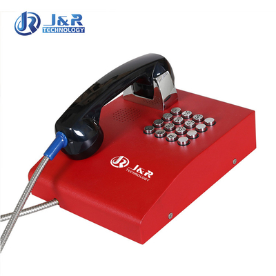 Goede prijs. Volledige toetsenbord Robuuste gevangenis telefoon Anti-sabotage 16 toetsen snelheidskoppeling online