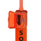 Pillar Mounting Emergency Phone Tower , ​Highway SOS Emergency Phone With Solar Panel