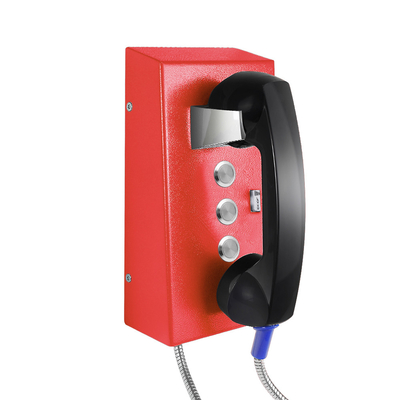 Goede prijs. Drie Snelkeuzeknoppen Vandalismebestendige Telefoon Noodoproep Voor Gevangenis / Ziekenhuis / Luchthaven online