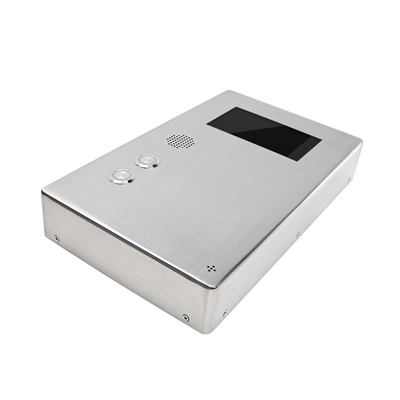 Goede prijs. 1024x600 LCD Multimedia Video SIP Telefoon IP54 SUS316 Roestvrijstalen Behuizing online