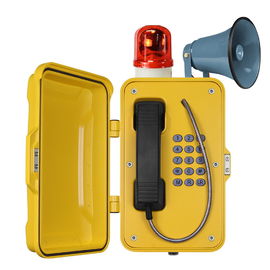 Waterdichte Industriële VoIP-Telefoon, de Betrouwbare Op zwaar werk berekende Telefoon van het Vandaalbewijs
