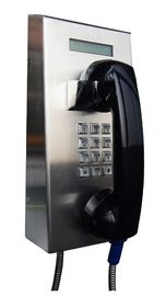 IP65 het Roestvrije staal Robuuste Huisvesting van de vandaal Bestand Telefoon voor TunnelControlekamer