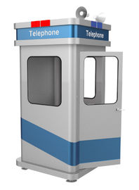 Goede prijs. Vandaalbestendige industriële kiosk, akoestische telefooncellen, geluiddichte kiosk met deur online