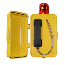 Kleurrijke Industriële Weerbestendige Telefoon met Baken, Openluchtnoodsituatietelefoon