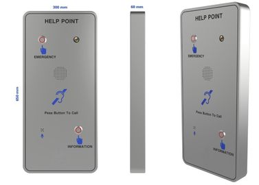 Goede prijs. De ruwe Vrije Handen NIPPEN Telefooncel/Roestvrije SLOKJE Openluchtintercom met Camera online