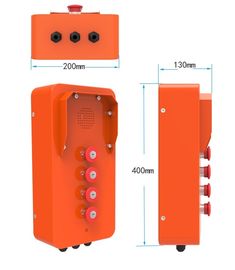 Goede prijs. Hands Free Voip telefoon voor buiten Anti Vandal Marine Intercom voor schepen online