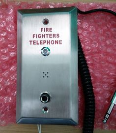 Weerbestendige Industriële Analoge Telefoon, Het Systeem van de Brandbestrijdingstelefoon