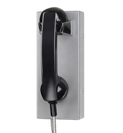 Goede prijs. Zilver / Rode Analoge Ring Down Telefoon Vandaalbestendige Courtesy Hotline Telefoons online