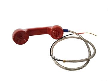 Goede prijs. De industriële Rode Ruwe Zaktelefoon van Telefoonvervangstukken met Gepantserd Koord online