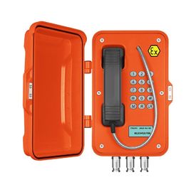 Weerbestendige Analoge Antiexplosietelefoon met LCD Vertoning voor Gevaarlijke Gebieden