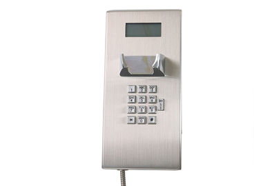 De waterdichte Bestand Telefoon van de Noodsituatievandaal met LCD voor Gevangenis
