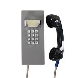 Goede prijs. Grijze kleur waterdichte noodtelefoon met ABS-materiaal Handset 240 * 100 * 106 mm online