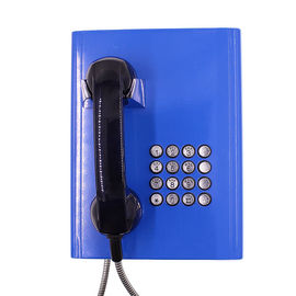 Volledige Bestand de Telefoon Blauwe Kleur van de Toetsenbordvandaal met Robuust Koudgewalst Staallichaam
