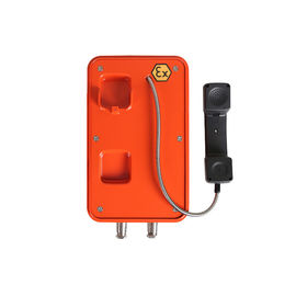 Goede prijs. Oranje Kleuren Explosiebestendige Telefoon, Vuurvaste Openlucht Analoge Telefoon voor Marine online
