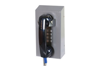 De koudgewalste Telefoon van Visitation van de Staalgevangenis, ABS van de Gevangenistelefoon Materiaal met Gepantserd Koord