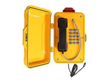 Industriële Weerbestendige Noodsituatietelefoon, Noodoproepdoos IP66-IP67 met Licht