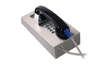 Van het de Vandaalbewijs van de gevangenisnoodsituatie van de Telefoon Ruwe Teleaid de Gevangenistelefoon met LCD
