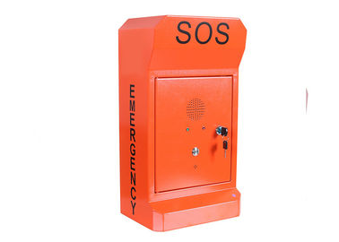 De gemakkelijke het Opzetten Doos van het de NoodsituatieTelefoongesprek van de Wegkant van de weg Openlucht Waterdicht S.O.S.