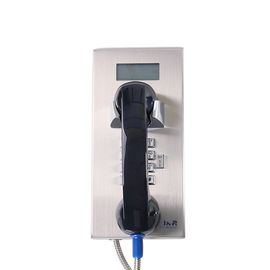 De muur Opgezette Telefoon van Voip van de Vandaal Bestand Telefoon Op zwaar werk berekende met LCD Vertoning