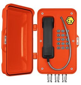 Van het Aluminium de Explosiebestendige VoIP van de matrijzengietvorm Telefoon IP66-IP67 voor Stemmededeling