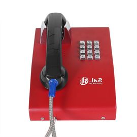 Koudgewalste ABS van de de Vandaal Bestand Telefoon IP65 van Staalrobuste