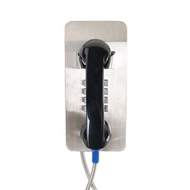 Bureau die het Roestvrije staaltelefoon opzetten van IP65 VoIP